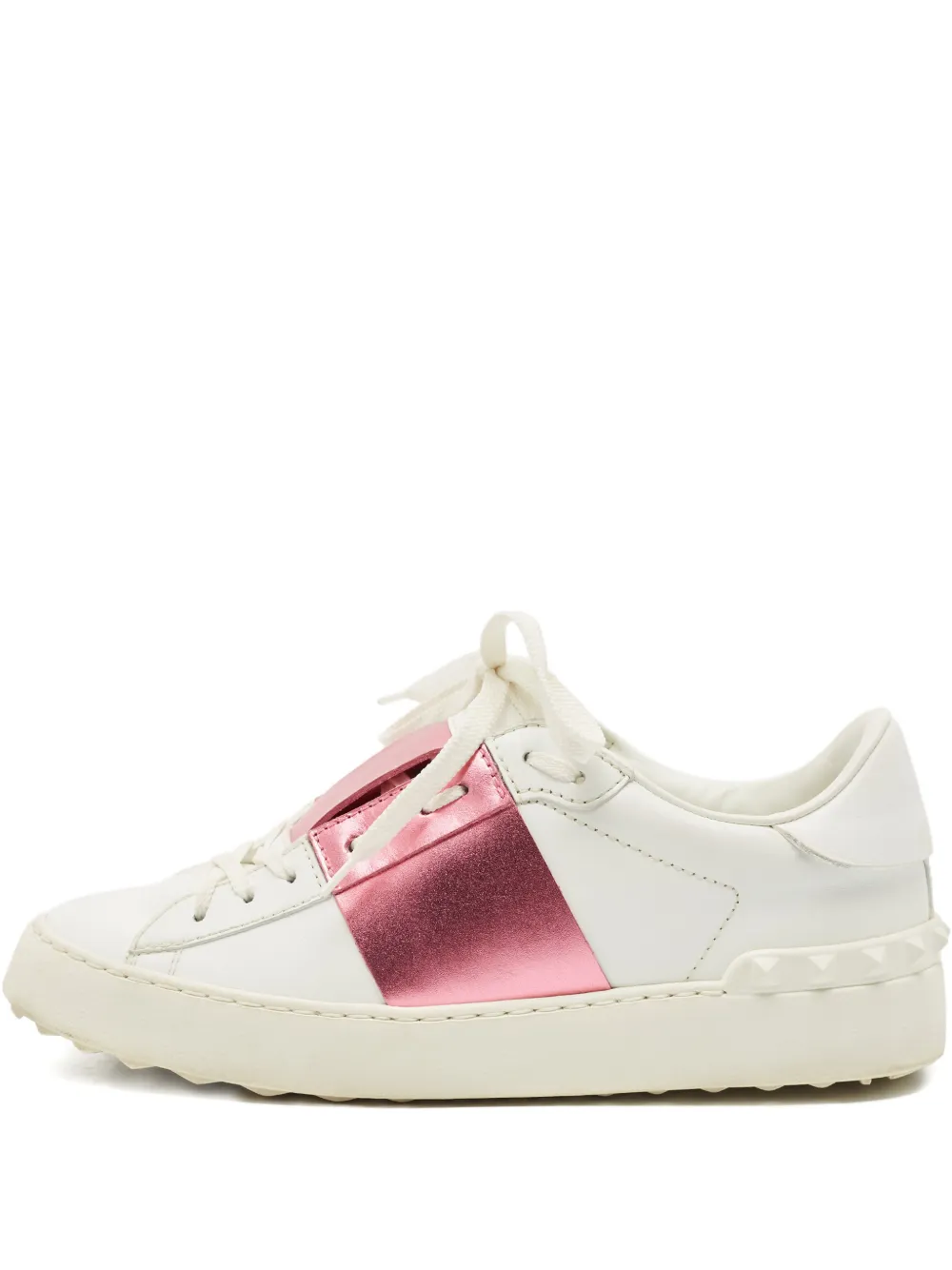 Valentino Garavani Pre-Owned Sneakers mit Rockstud-Nieten - Weiß