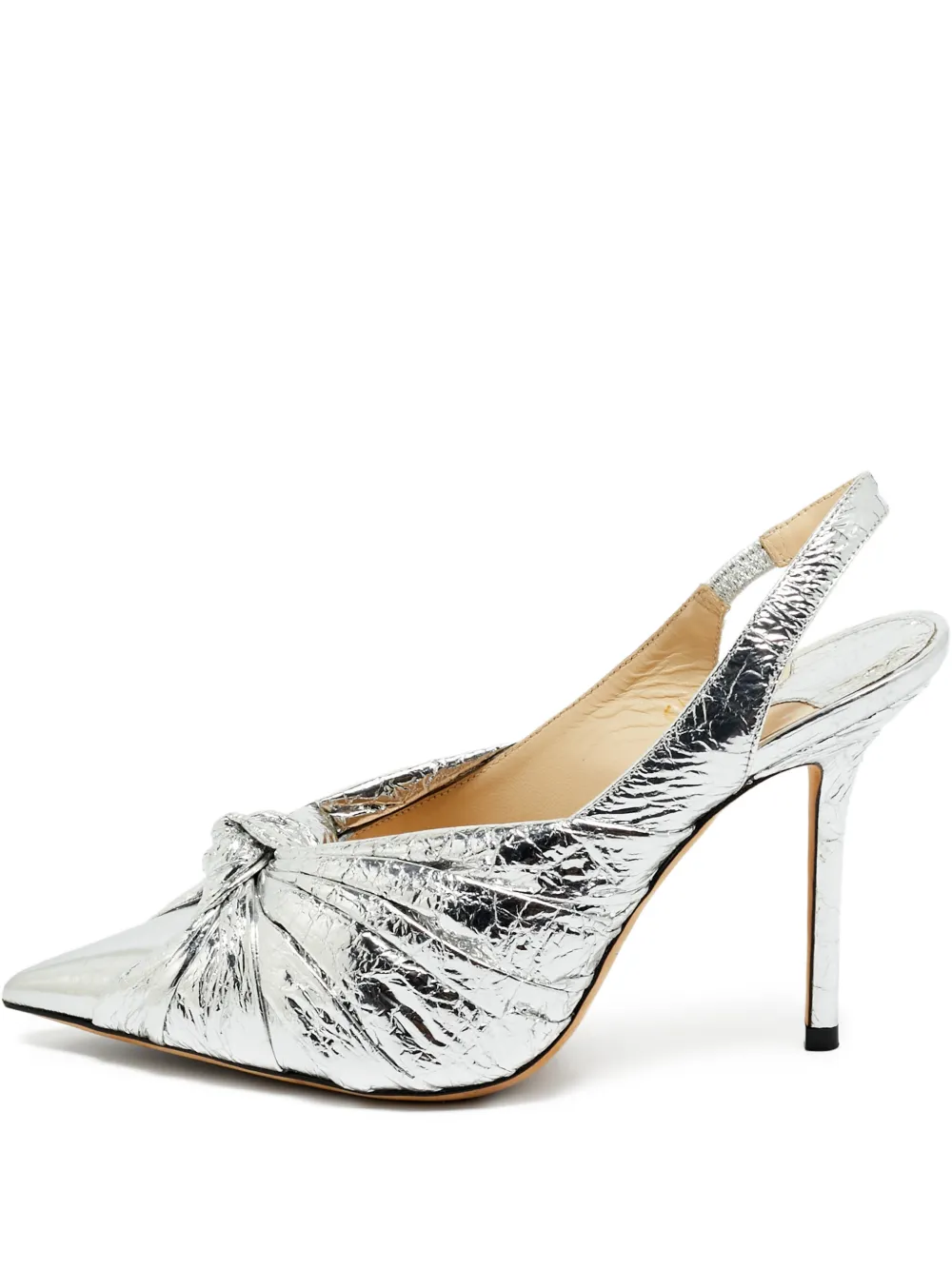 Jimmy Choo Pre-Owned Annabell leather pumps - Silber