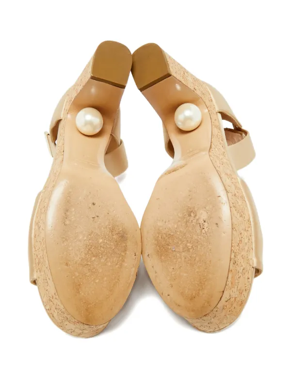 Sandales Plateforme Luxe Nicholas Kirkwood Taille 39 - Soie Et Daim Multicolore - Neuf Avec Boîte