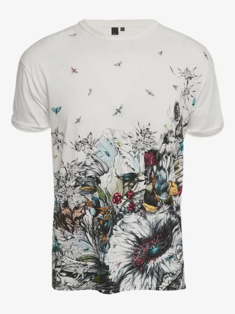 Alexander McQueen Pre-Owned playera con estampado floral