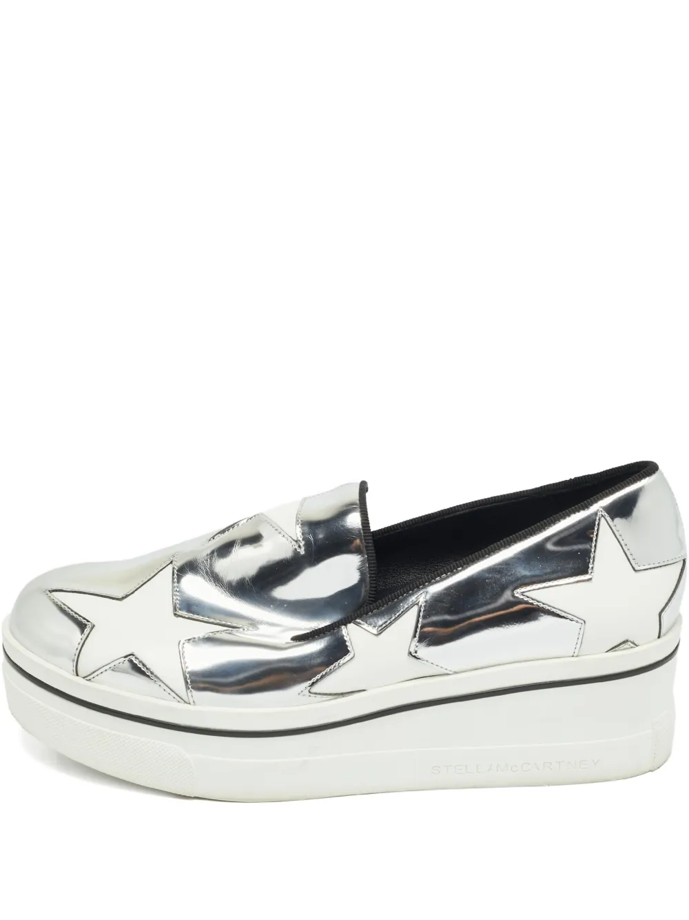 Stella McCartney Pre-Owned Binx star-detail shoes - Silber
