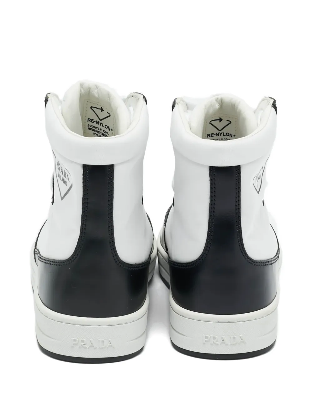 Prada Pre-Owned New Avenue leather sneakers - Wit