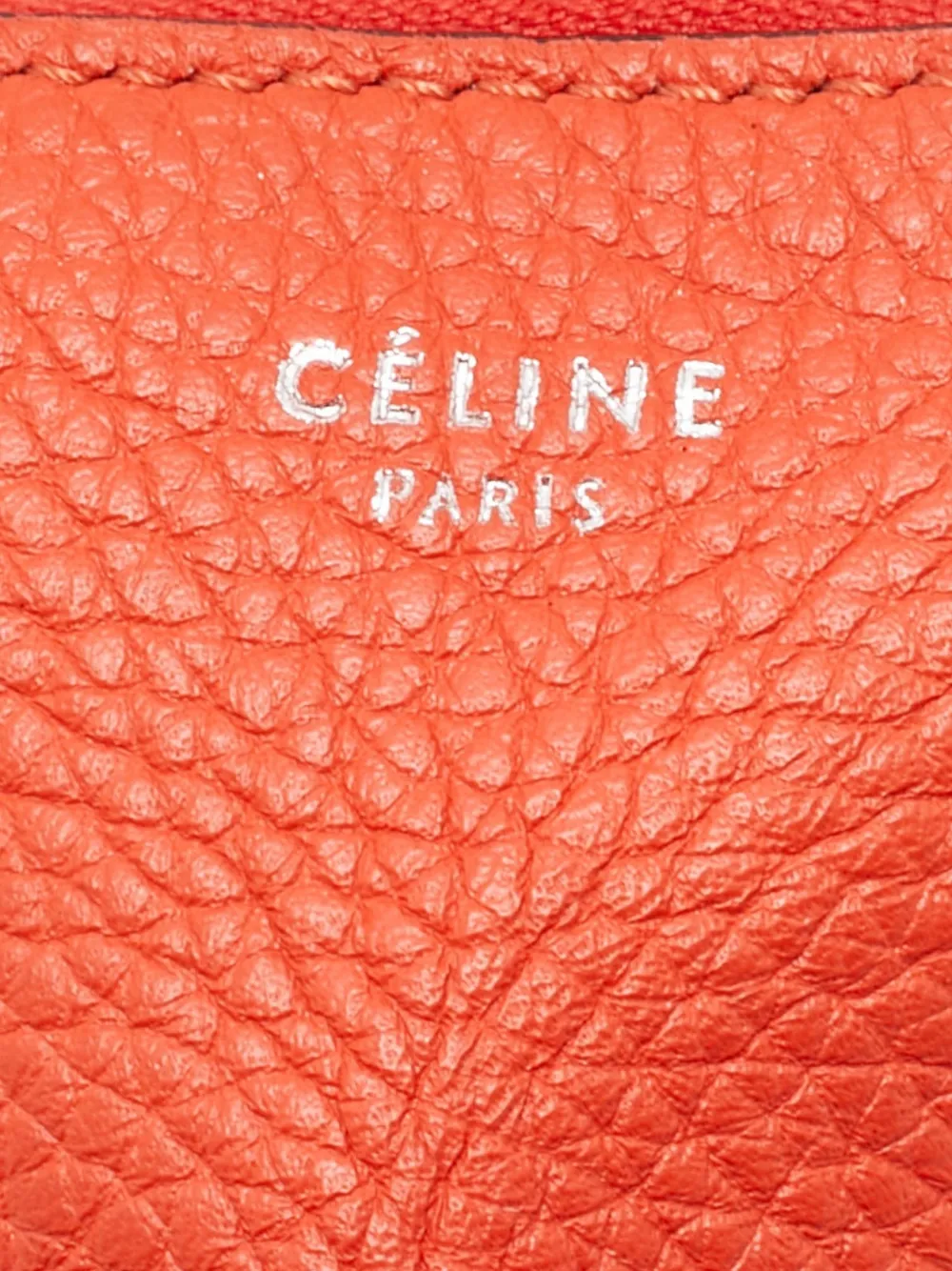 Celine Pre-Owned monedero con logo triangular | Image 2