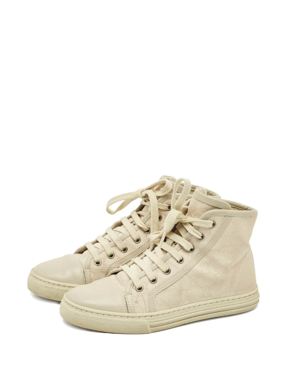Gucci Pre-Owned canvas sneakers - Grijs