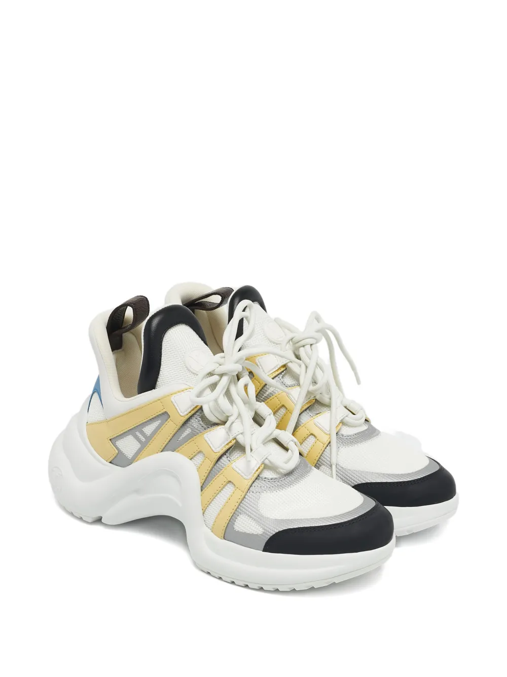 Louis Vuitton Pre-Owned Archlight leather sneakers - Wit