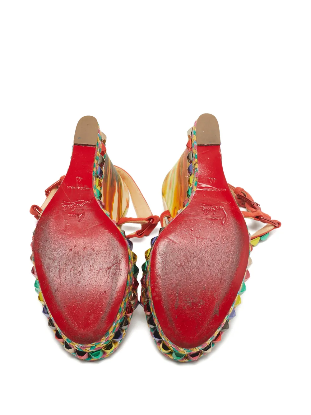 Christian Louboutin Pre-Owned Cataclou sandals - Oranje