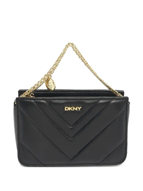 DKNY Vintage The Veronica chevron-pattern tote bag 