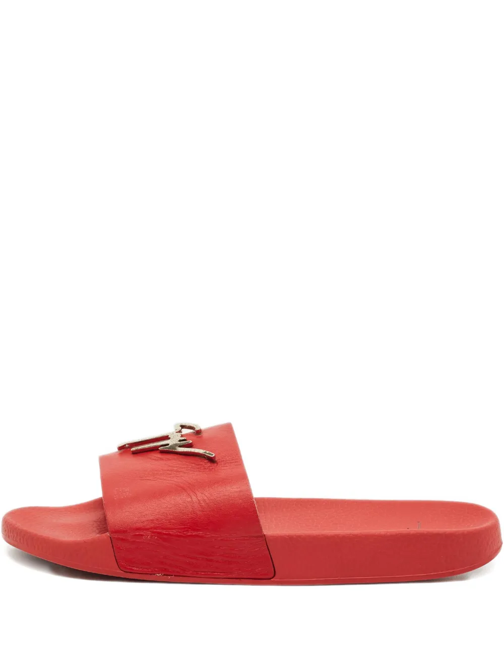 Giuseppe Zanotti logo-detail sandals | Red | Image 1