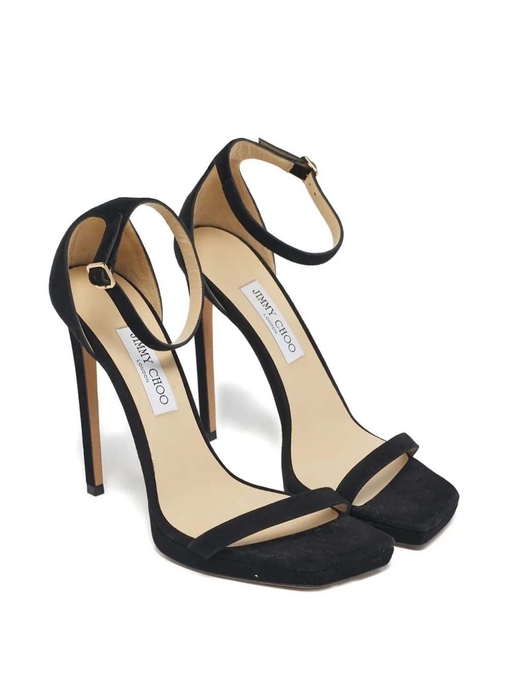 Jimmy Choo Pre-Owned Alva ankle-strap sandals - Zwart