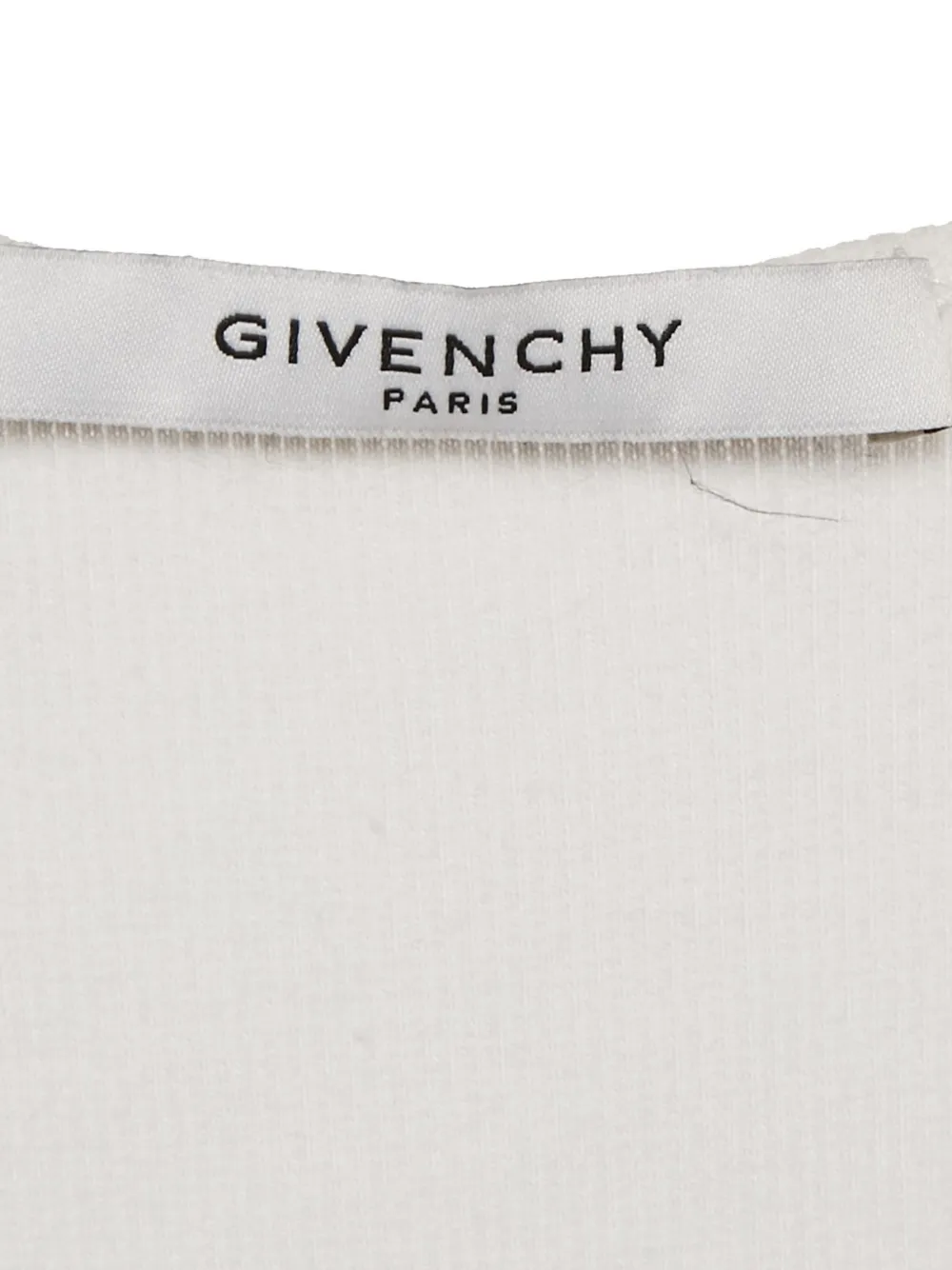 Givenchy Pre-Owned logo-print rib-knit tank top | Image 2