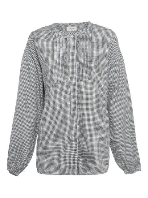 Weekend Max Mara button-down checked tunic