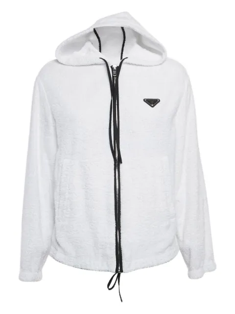 Prada Pre-Owned Kapuzenjacke mit Logo