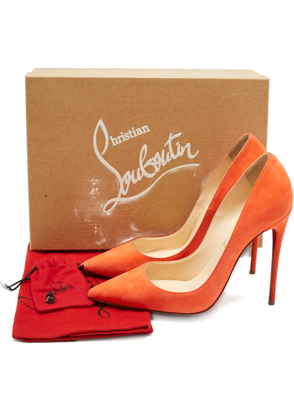 Christian Louboutin Pre-Owned So Kate stiletto pumps - Arancione