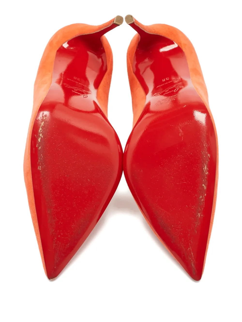 Christian Louboutin Pre-Owned So Kate stiletto pumps - Oranje