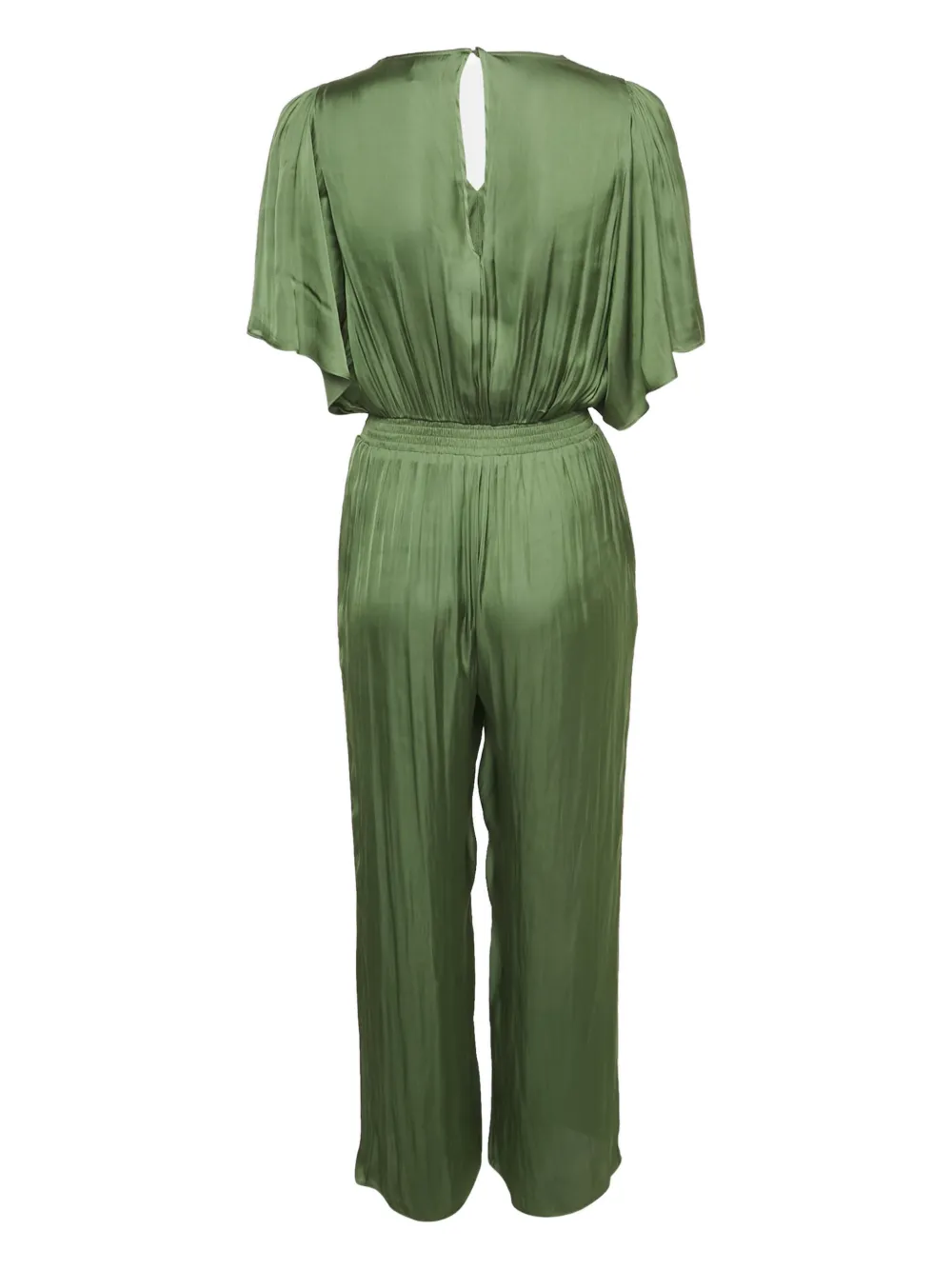Maje satin-effect elastic-waist jumpsuit | Image 2