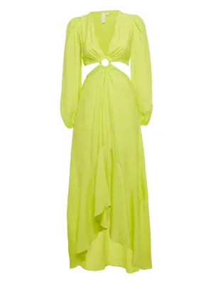 Missoni Knitted Long Dress - Green