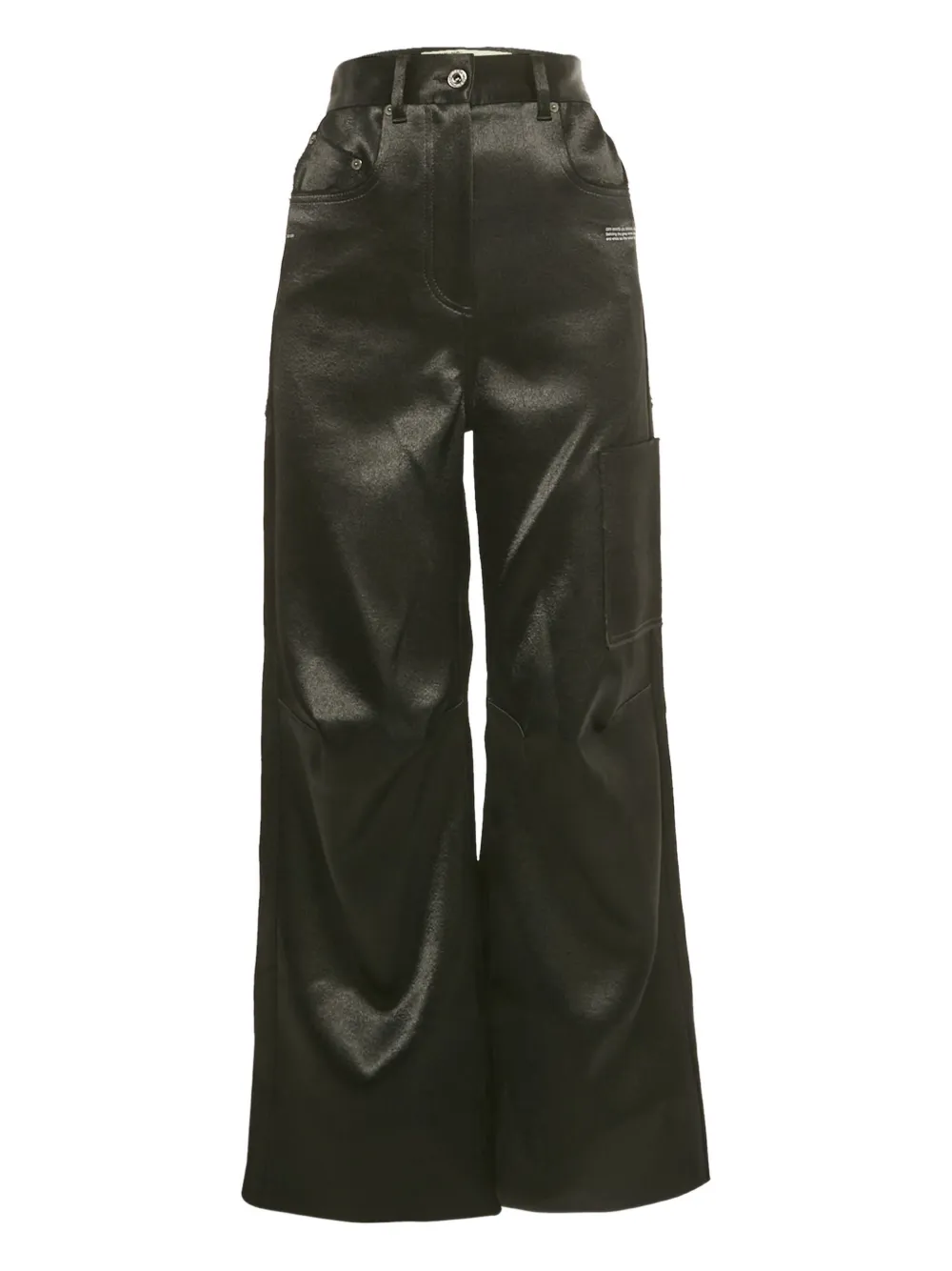 Off-White Pre-Owned belt-loops trousers - Nero