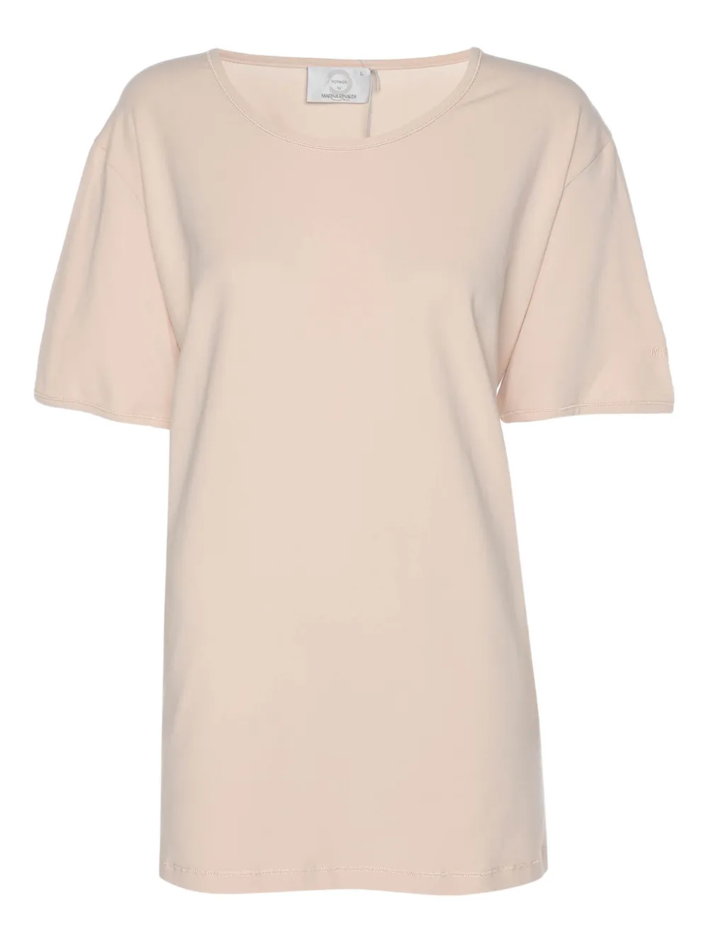 Marina Rinaldi T-shirt girocollo - Toni neutri