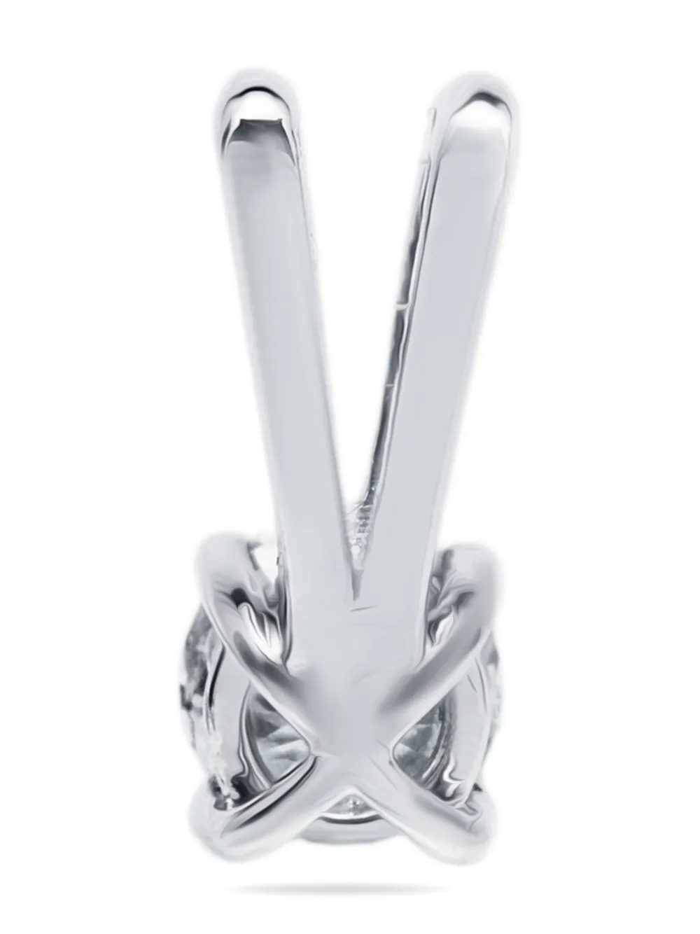 The Row Pre-Owned 18K white gold diamond pendant necklace | Image 2