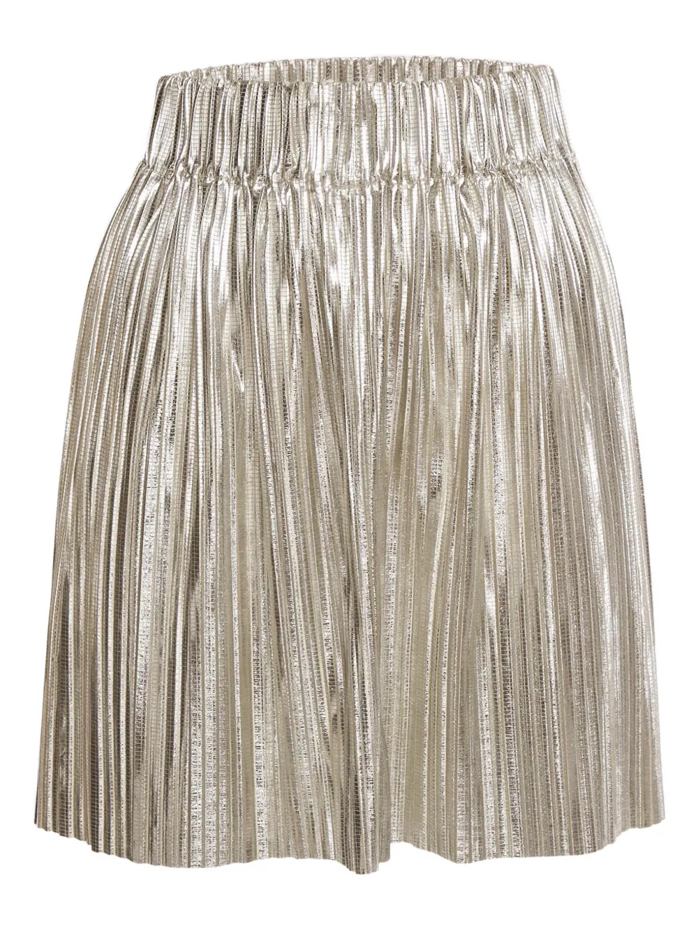ISABEL MARANT pleated mini skirt - Zilver