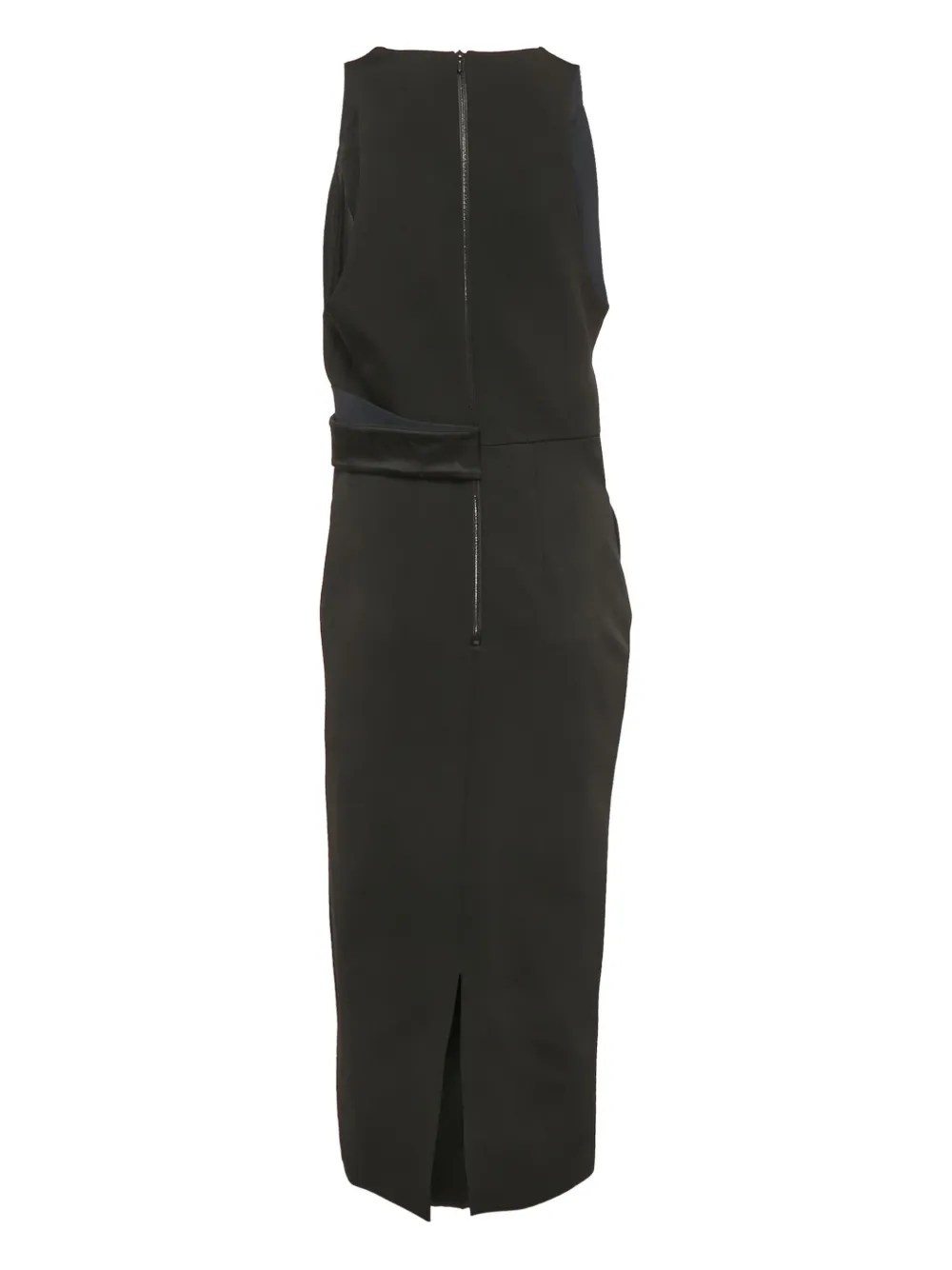 Dion Lee knit cut-out midi dress - Zwart