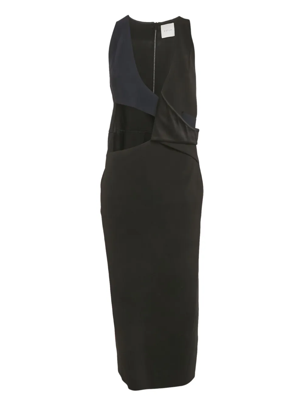 Dion Lee knit cut-out midi dress - Nero