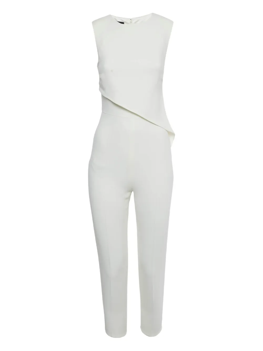 Elisabetta Franchi asymmetric jumpsuit | White | Image 1