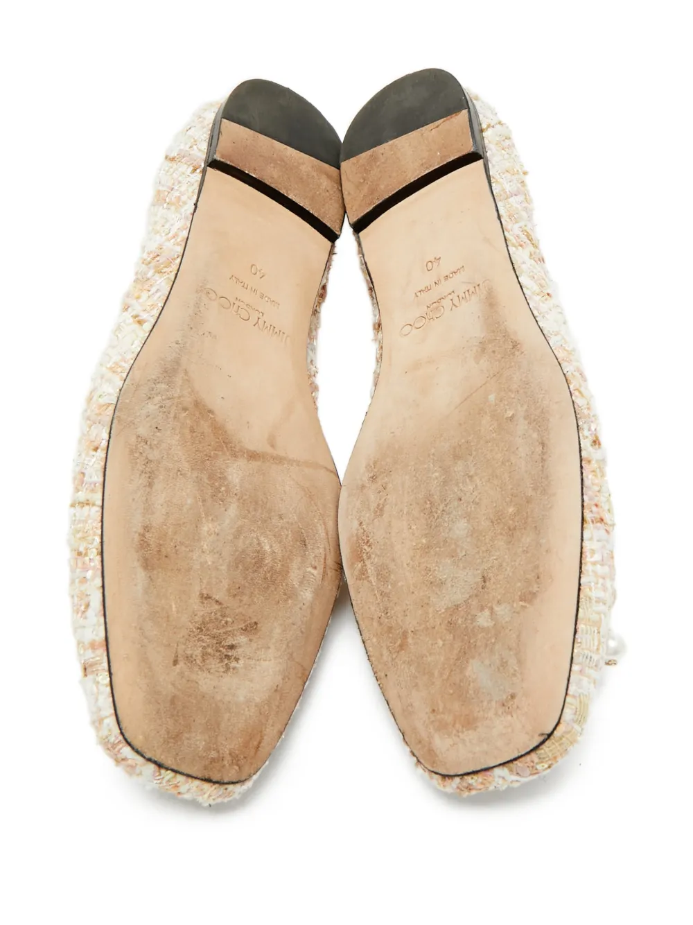 Jimmy Choo Pre-Owned flats de charol con moño | Image 2