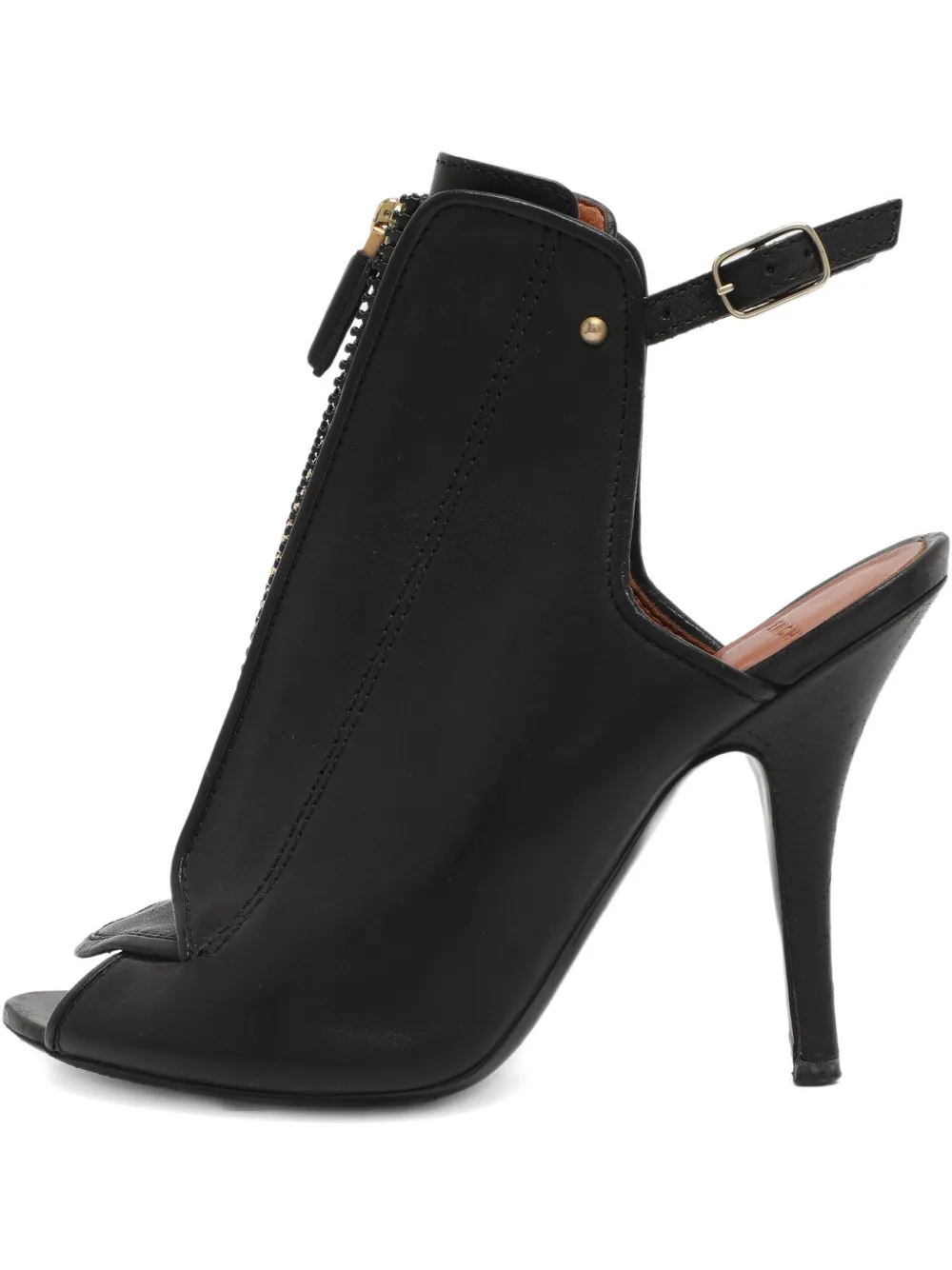Givenchy Pre-Owned Sandali con zip - Nero