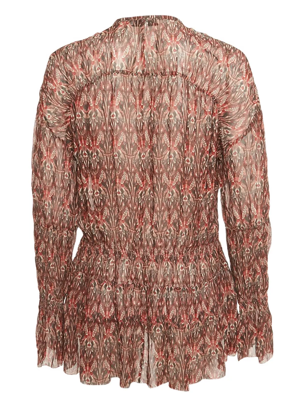 IRO printed blouse - Rosso