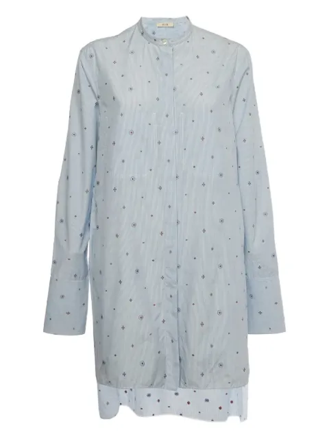 Celine Pre-Owned Gestreiftes Hemd mit Stickerei