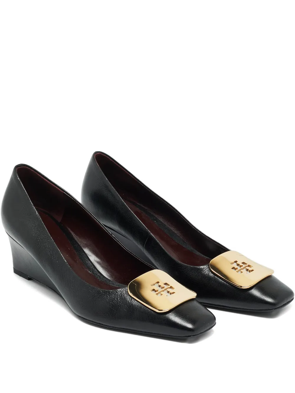 Tory Burch escarpins Georgia à semelle compensée | noir | Image 1