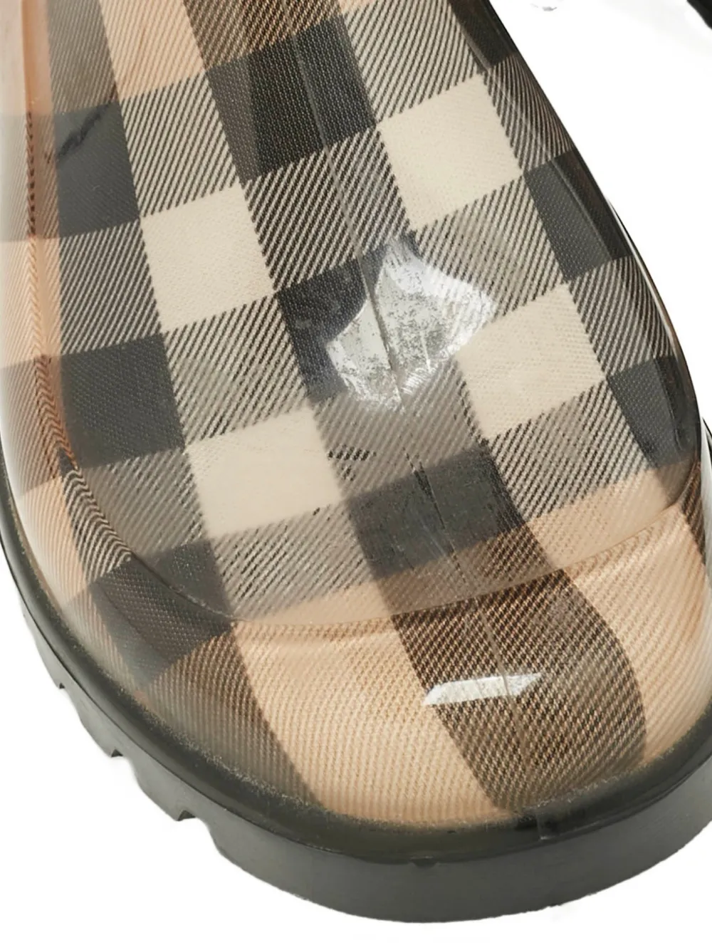 Burberry Pre-Owned Marsh high boots - Beige