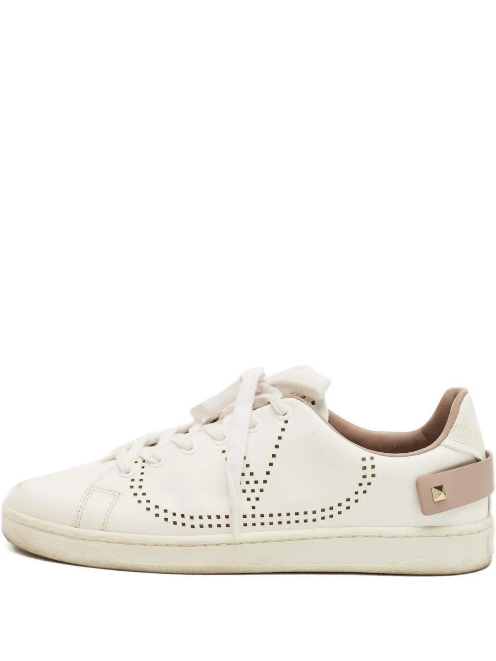 Valentino Garavani Pre-Owned Sneakers Rockstud in pelle - Bianco