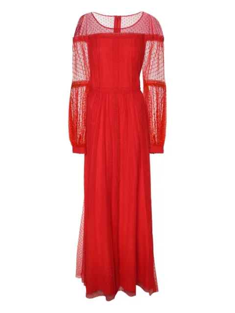 BCBG Max Azria lace maxi dress