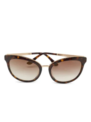 Tom Ford Pre-Owned Tortoise cat-eye Sunglasses | Brown  display picture 1