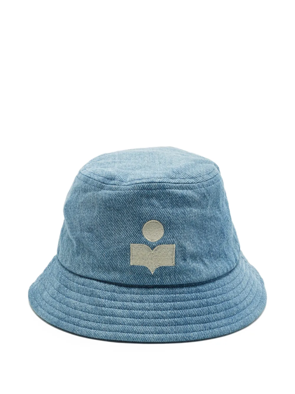 ISABEL MARANT Cappello bucket con ricamo - Blu