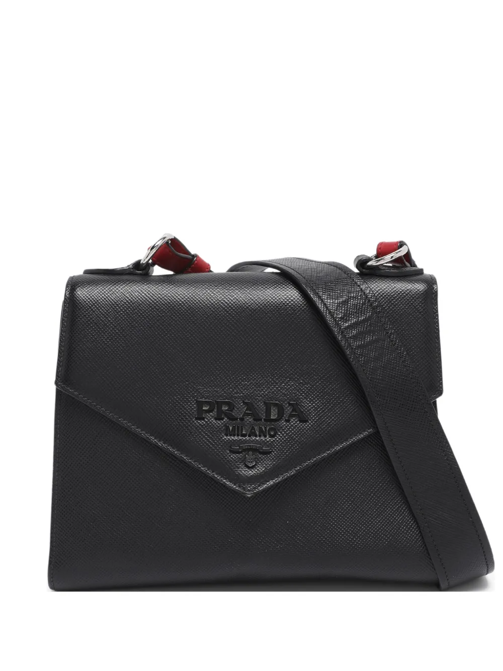 Prada Pre-Owned Borsa a spalla in pelle - Nero