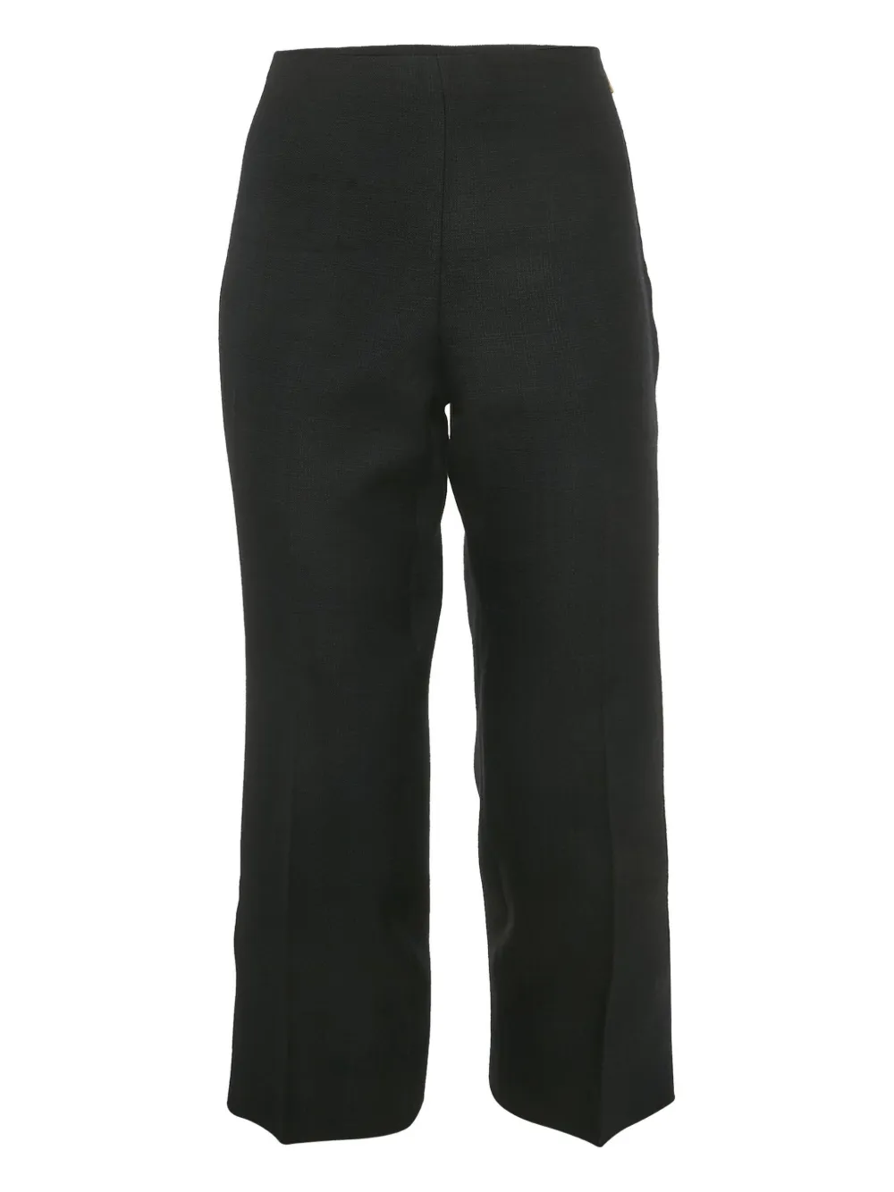 Gucci Pre-Owned Pantaloni con pieghe frontali - Nero