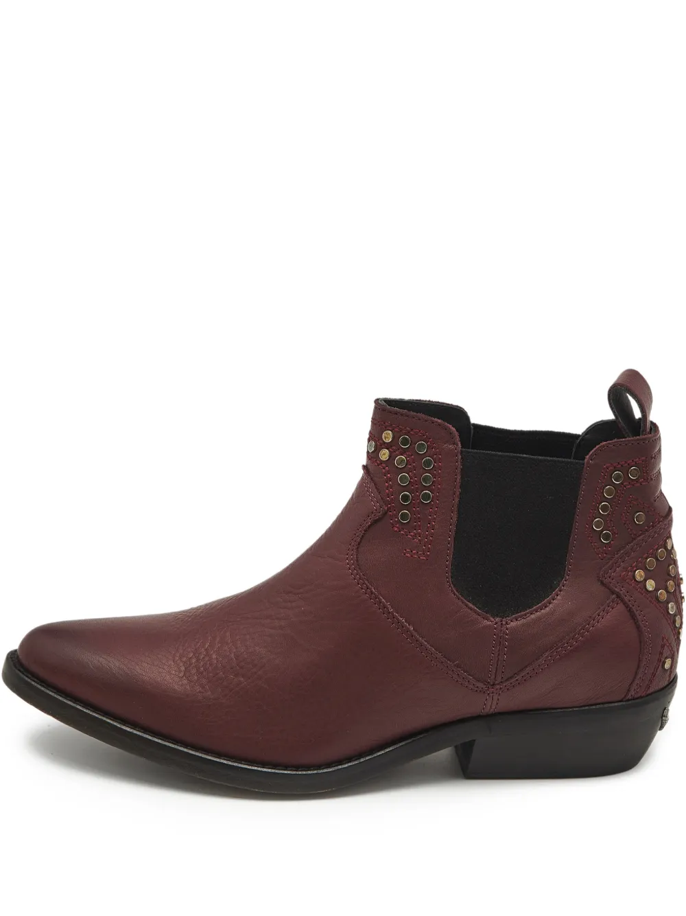 Zadig&Voltaire Thylana studded leather ankle boots - Rot