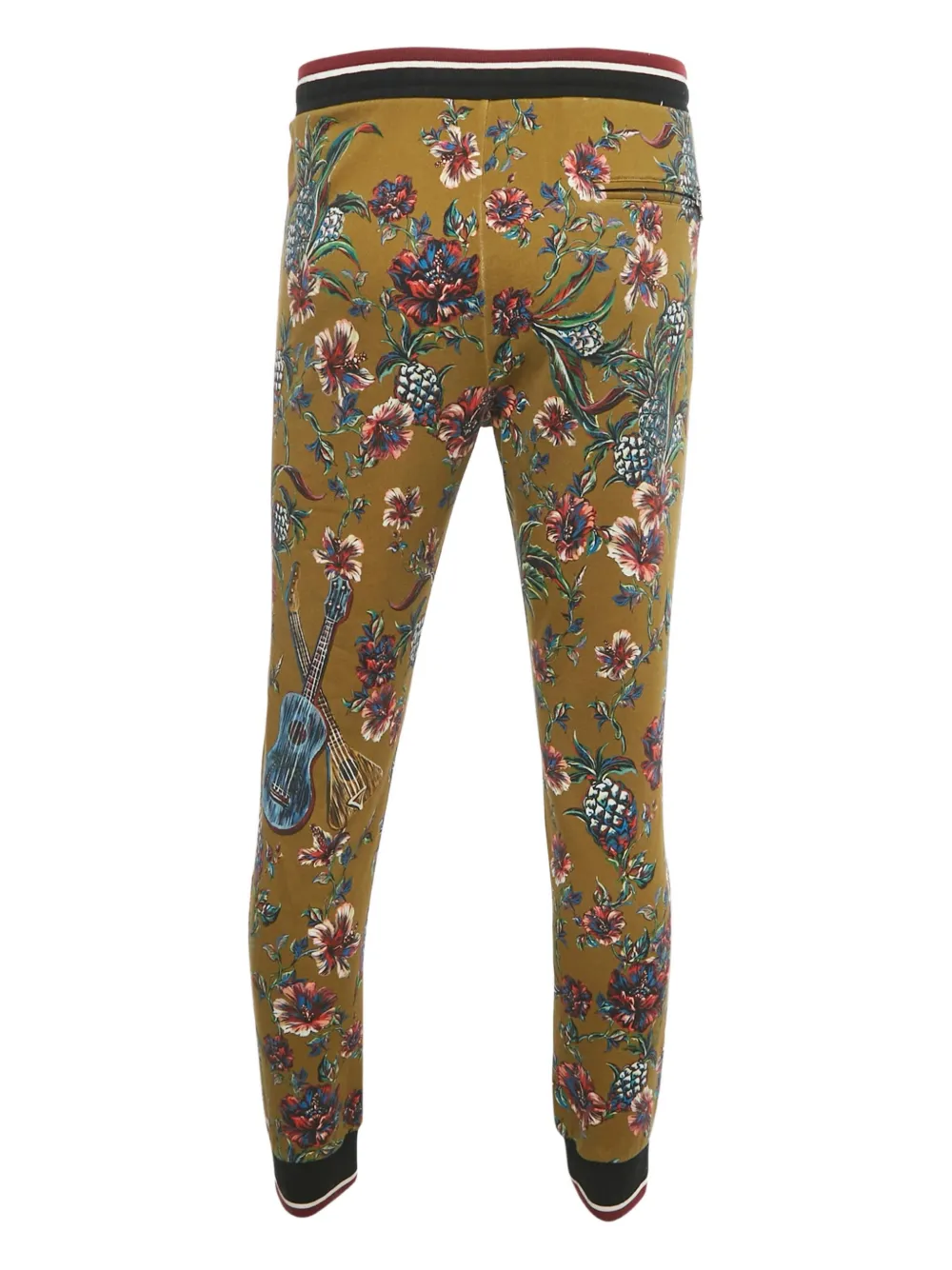Dolce & Gabbana Pre-Owned foral-print drawstring track pants | Image 2