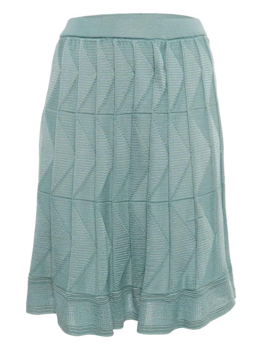 Missoni Pre-Owned knitted mini skirt - Blu