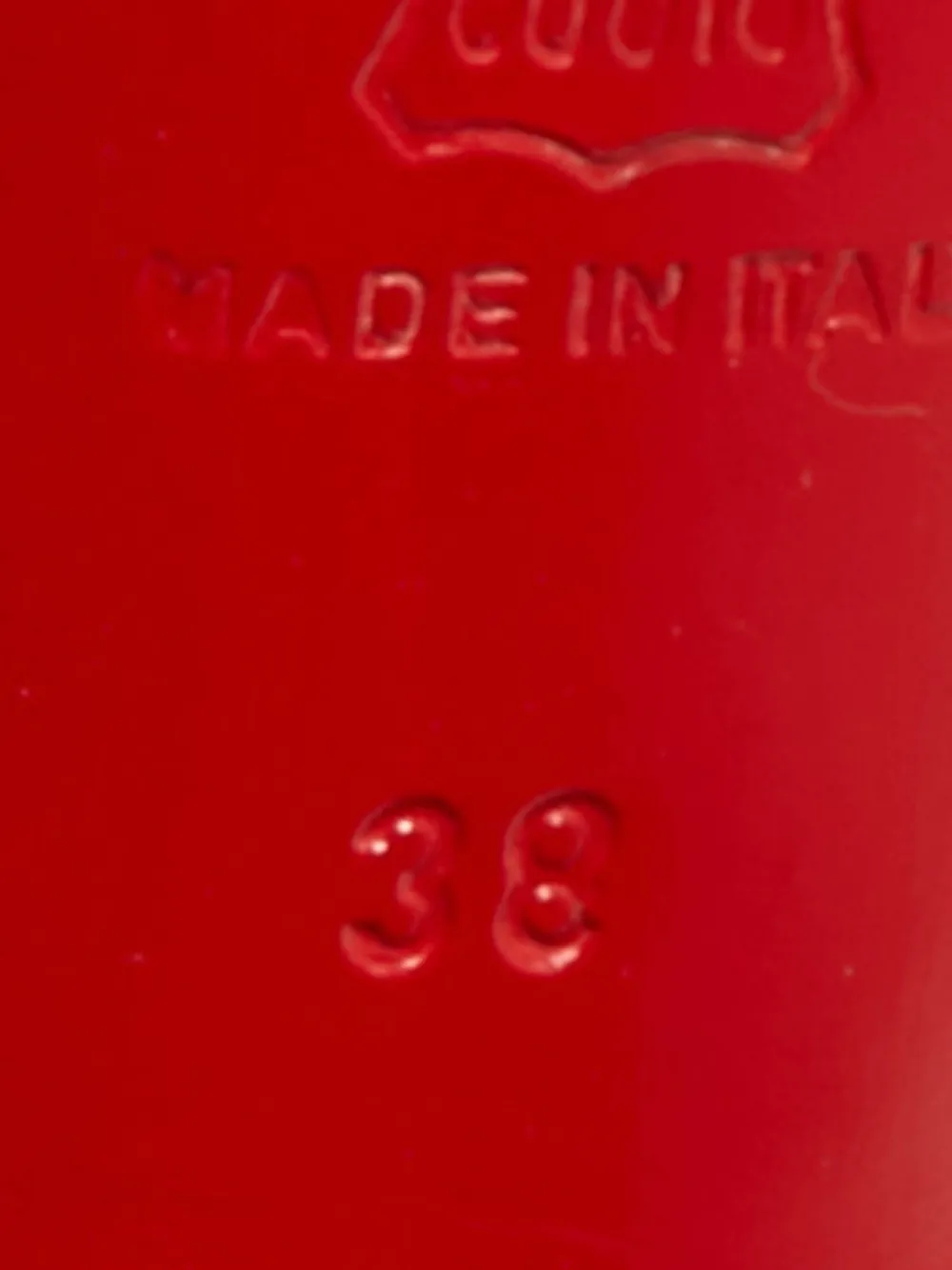 Christian Louboutin Pre-Owned Bellissima leren enkellaarzen Bruin