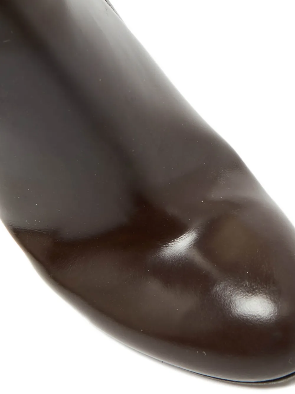 Christian Louboutin Pre-Owned Bellissima leren enkellaarzen Bruin