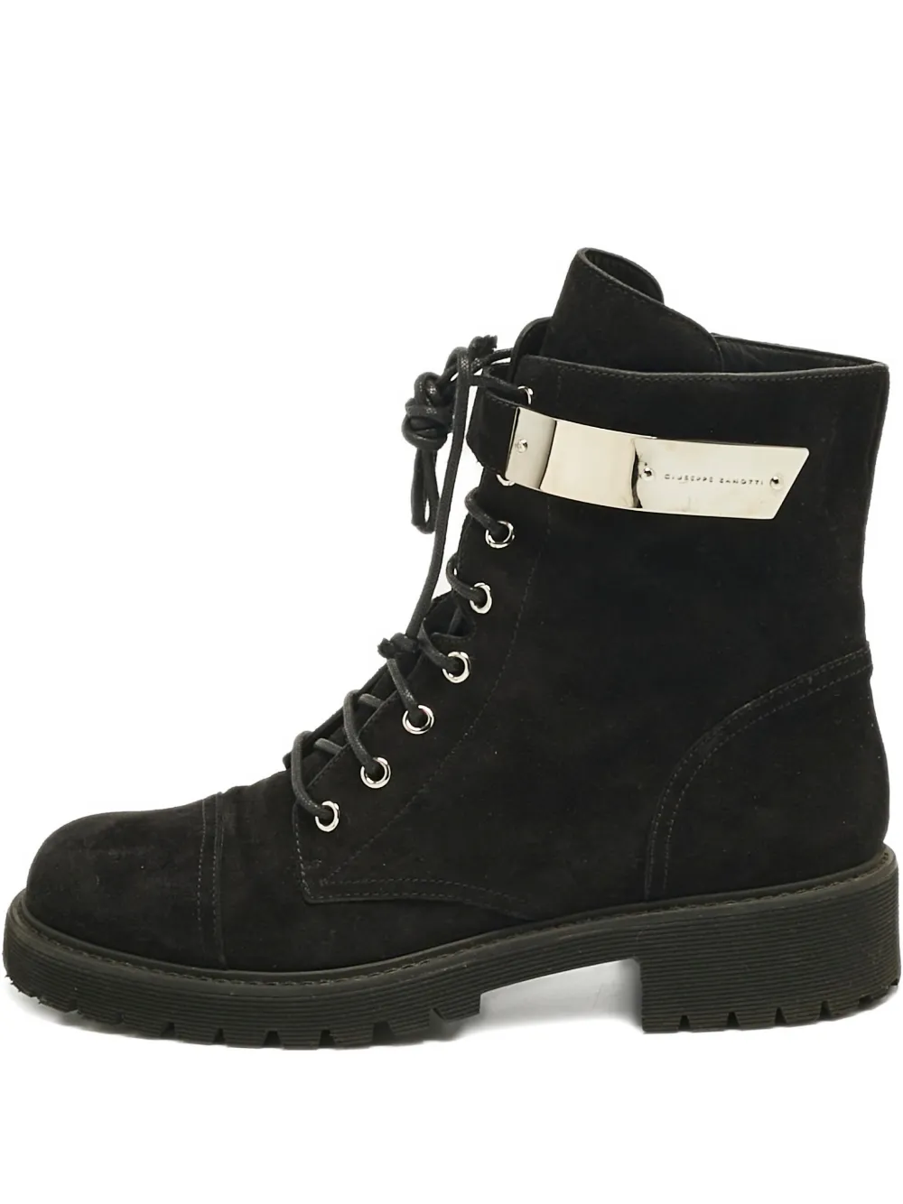 Giuseppe Zanotti suede boots - Schwarz
