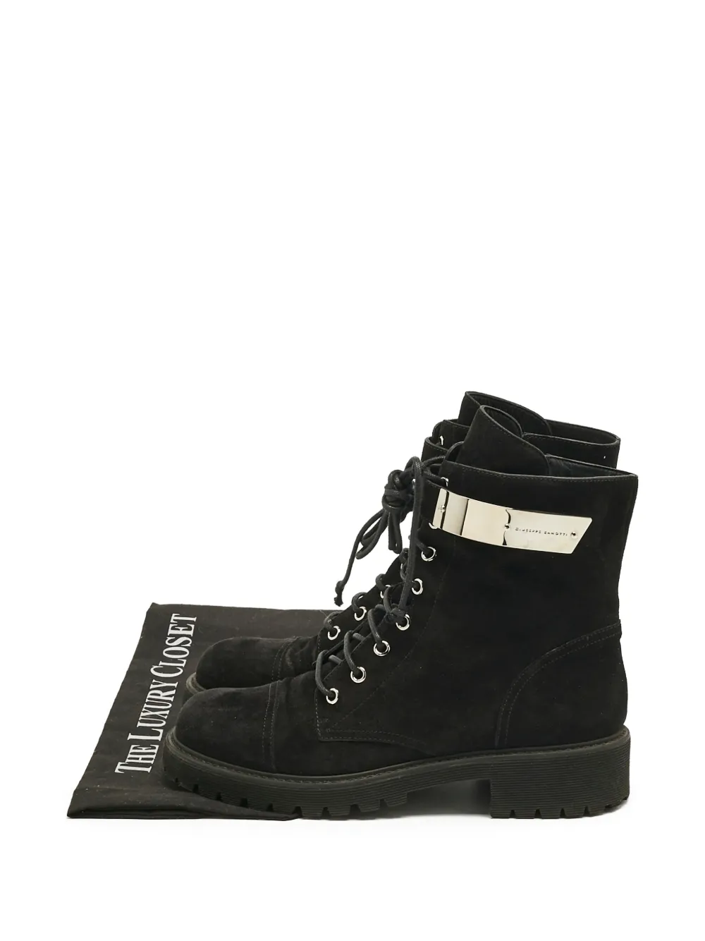 Giuseppe Zanotti Vintage スエード ブーツ | ブラック | FARFETCH JP