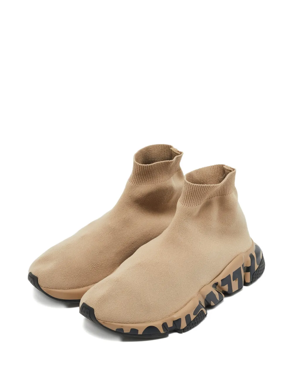 Balenciaga Pre-Owned Speed high-top sneakers - Beige