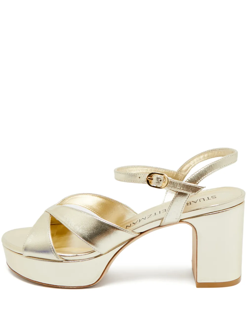 Stuart Weitzman Carmen platform sandals | Gold | Image 1