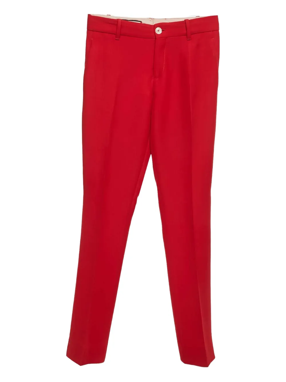 Gucci Pre-Owned Pantaloni svasati - Rosso