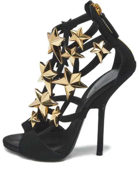 Giuseppe Zanotti star embellishment ankle strap sandals
